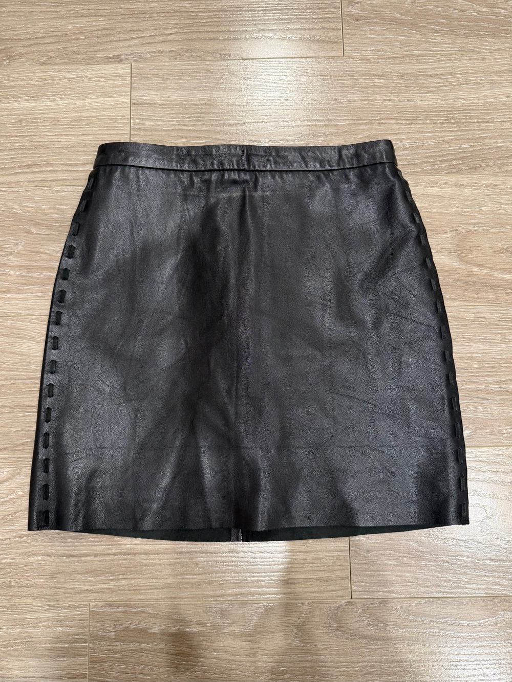 BCBG Maxazria Leather Skirt